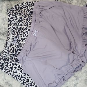 Two pair size Medium sleep shorts Fashion By Mirabeau